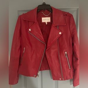 BCBGeneration red leather jacket